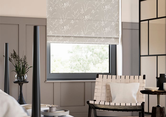 Laura Ashley Pussy Willow, Steel - Twist&Fit Roman Blind - Image 5
